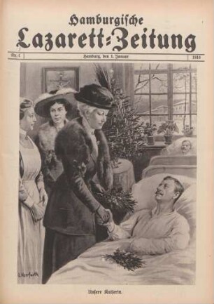 1916: Hamburgische Lazarett-Zeitung