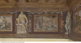 Fries mit mythologischen und höfischen Szenen, Unbekannte Szene