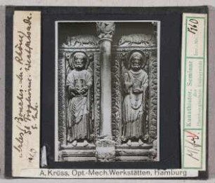 Arles, St. Trophime: Westportal, zwei Apostel