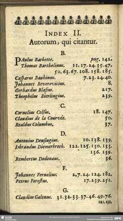 Index II. Autorum, qui citantur
