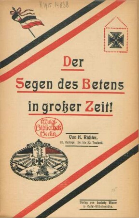 Der Segen des Betens in großer Zeit!