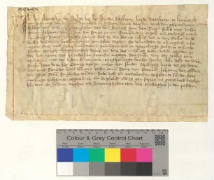 Die Lüneburger Ratsmannen Clawes van der Molen und Sander Schellepeper bekennen, dass sie namens des Rates dem Johannes van Elstere 220 Mark Lüneburger Pfennige schulden, die sie in der Woche nach Weihnachten zurückzahlen wollen.