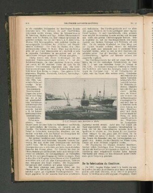 De la fabrication du linoléum.