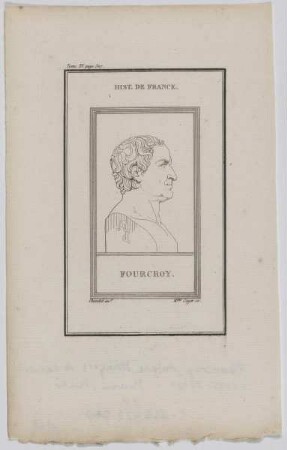 Bildnis des Antoine Francois de Fourcroy