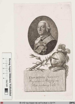 Bildnis Friedrich August, Herzog zu Braunschweig-Lüneburg-Oels