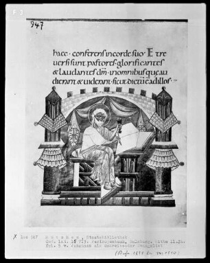 Perikopenbuch — Johannes Evangelista, Folio 5verso