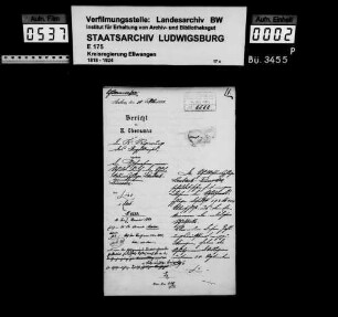 Schuldenwesen der Schulgemeinde Laubach-Leinroden