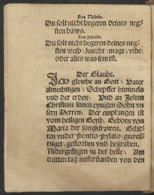 Der Glaube. = Stas Droffs.