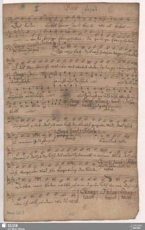 Bass [solo/coro]