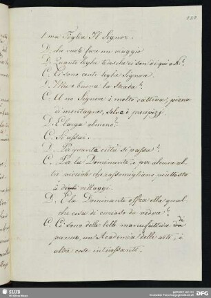 [Text 22:] Il Signore che vuole fare un viaggio (Drama).