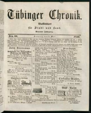 353-372, 8. Mai (Nro. 88) - 14. Mai (Nro. 92)