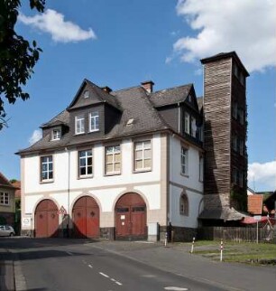 Feuerwehrgerätehaus; Lich, Oberstadt 45