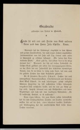 Grabrede