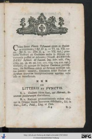 De Litteris et Punctis.