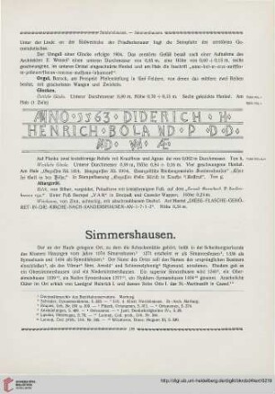 ⟦Simmershausen⟧