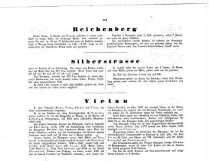 Reichenberg, Silberstraße, Vielau