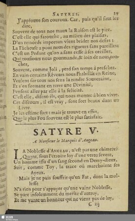 Satyre V.