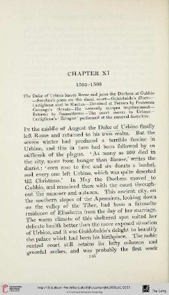 Chapter XI: 1505-1506