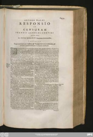 Praefatio. In qua & scripti ratio redditur, & Praefatio Corvini examinatur, & processus Synodi Dordracenae à calumniis vindicatur.