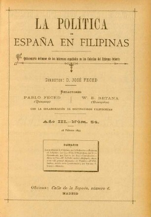 Núm. 54. 28 Febrero 1893