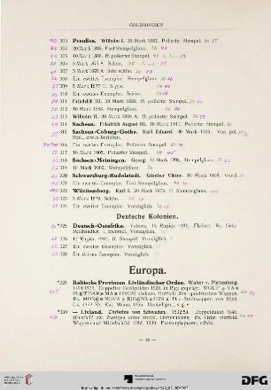 Europa (Nr. 329-468)