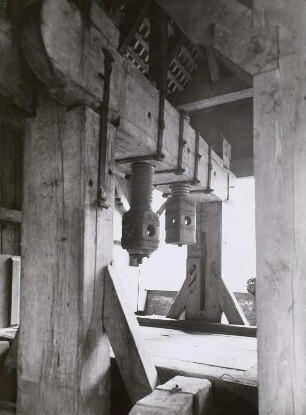 Meixmühle, Weinpresse