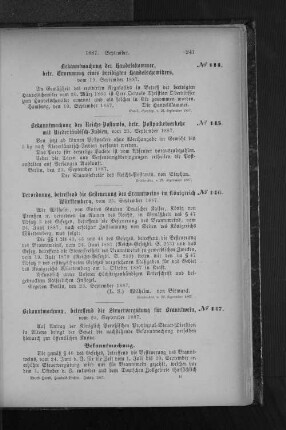 No. 146. Verordnung, betreffend die Besteuerung des Branntweins im Königreich Württemberg, vom 23. September 1887.
