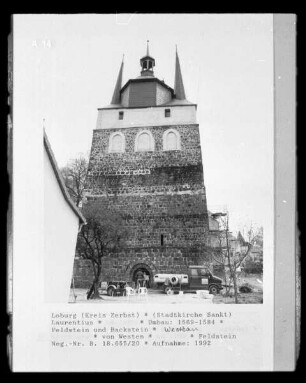 Stadtkirche Sankt Laurentius — Kirchturm