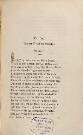 Balladen und Lieder