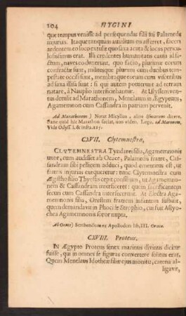 CXVII. Clytaemnestra.