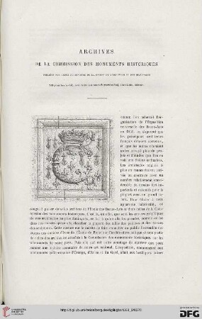 25: Archives de la Commission des monuments historiques : [Rezension]