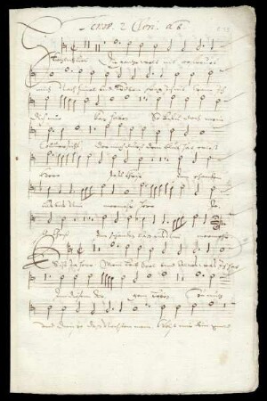 Tenor 2 Chori a 8 (Herzlich lieb hab ich dich)