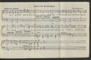 Lied eines Friedlichen