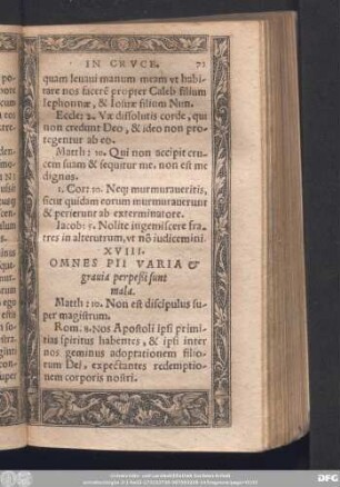 XVIII. Omnes Pii Varia & gravia perpeßi sunt mala.