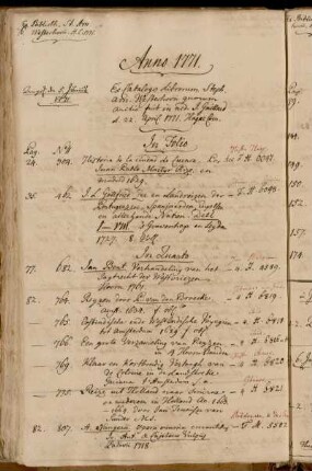 Ex Catalogo Librorum Steph. Arn. Westerhovii quorum auctio fuit in aed. J. Gaillard d. 22. April. 1771. Hagae Com.