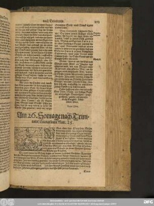 Am 26. Sontage nach Trinitatis/ Evangelium Matt. 25.