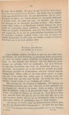 123-129 Glauben und Wissen