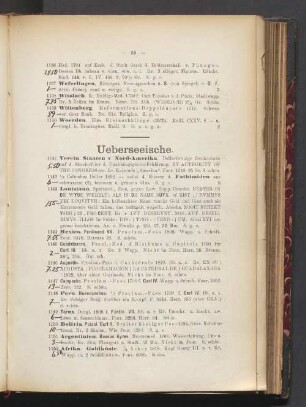 Ueberseeische