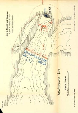 Die Schlacht bei Thapsus. 6. April (6. Februar) 46 v. Chr.