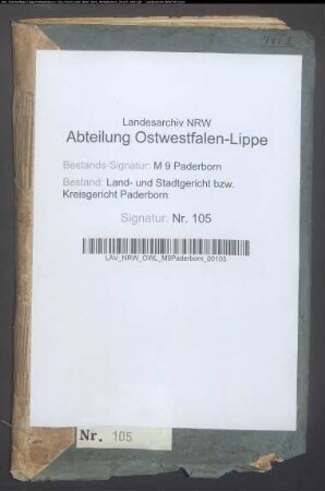 Notariatsregister verstorbener Notare