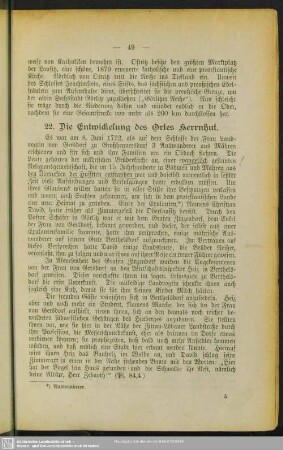 22. Die Entwickelung des Ortes Herrnhut