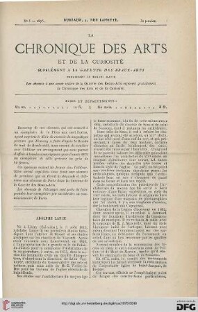 No. 5 (30 janvier)