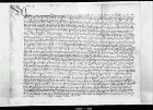 Graf Ulrich V. trifft mit seiner Gemahlin Abrede über verschiedene, ihre Einkünfte und Besitzungen betreffende Punkte.