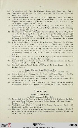 Hannover (Nr. 859-1027)
