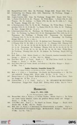 Hannover (Nr. 859-1027)