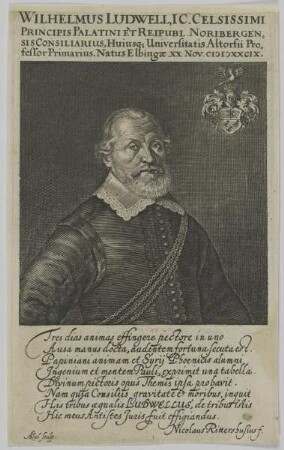 Bildnis des Wilhelmus Ludwell