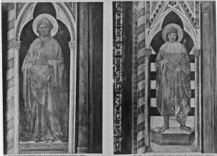 Kapellenausmalung — Vier Heilige — Heilige Elisabeth