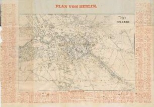 Karte: Plan von Berlin