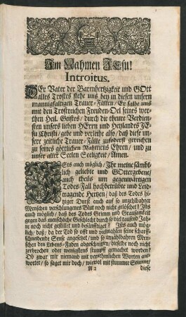 [Leich-Predigt]