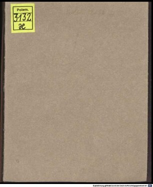 Antwort M. Cyriaci Spangenbergs, Auff die schreckliche, grewliche, zuuor vnerhörte, offentliche Landlügen, Damit er, vnd etliche andere mehr, zur vnbilligkeit beschweret werden, als solten sie lehren: Der Teuffel sey ein Schöpffer: Schwangere Weiber tragen leibhafftige Teuffel, etc.
